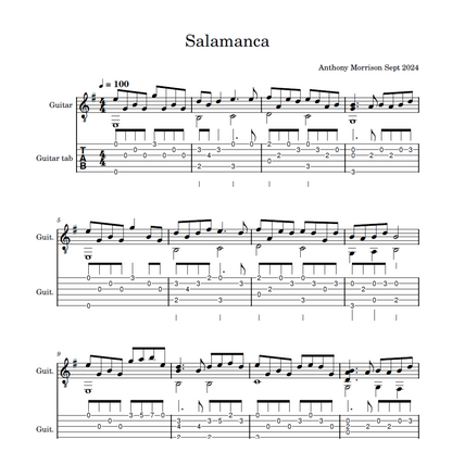 Salamanca ~ ANTHONY MESSINI