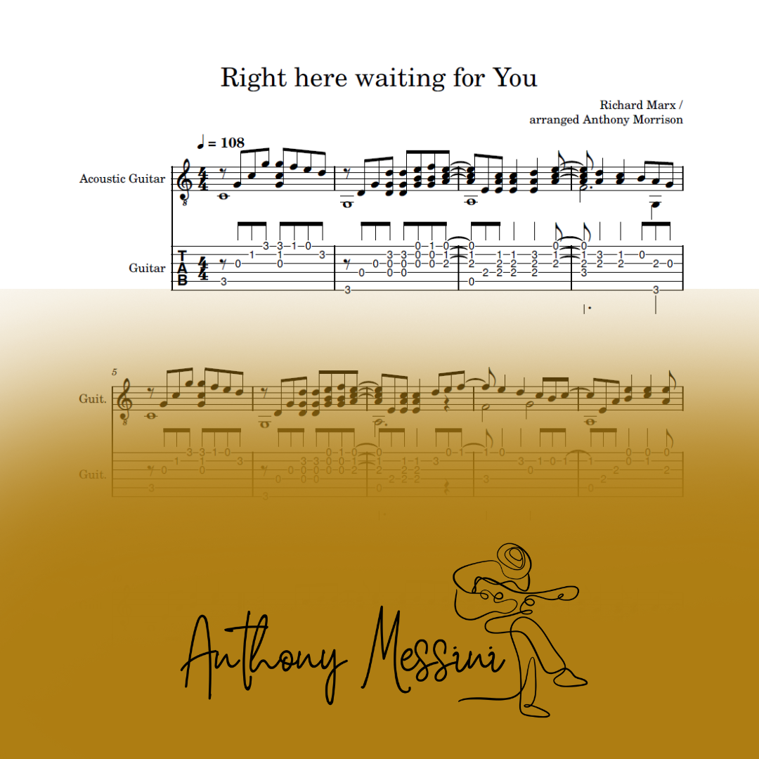 Right Here Waiting For You