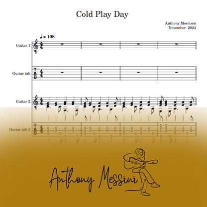 Cold Play Day ~ ANTHONY MESSINI