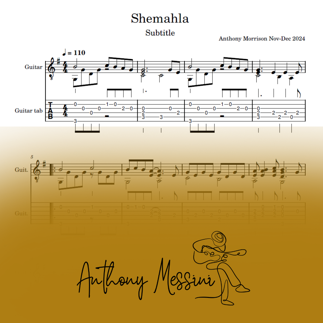 Shemahla ~ ANTHONY MESSINI