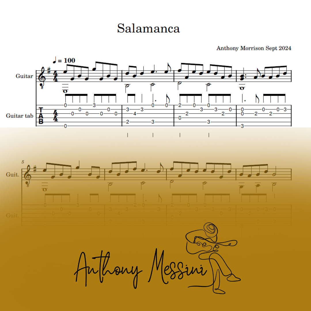 Salamanca ~ ANTHONY MESSINI