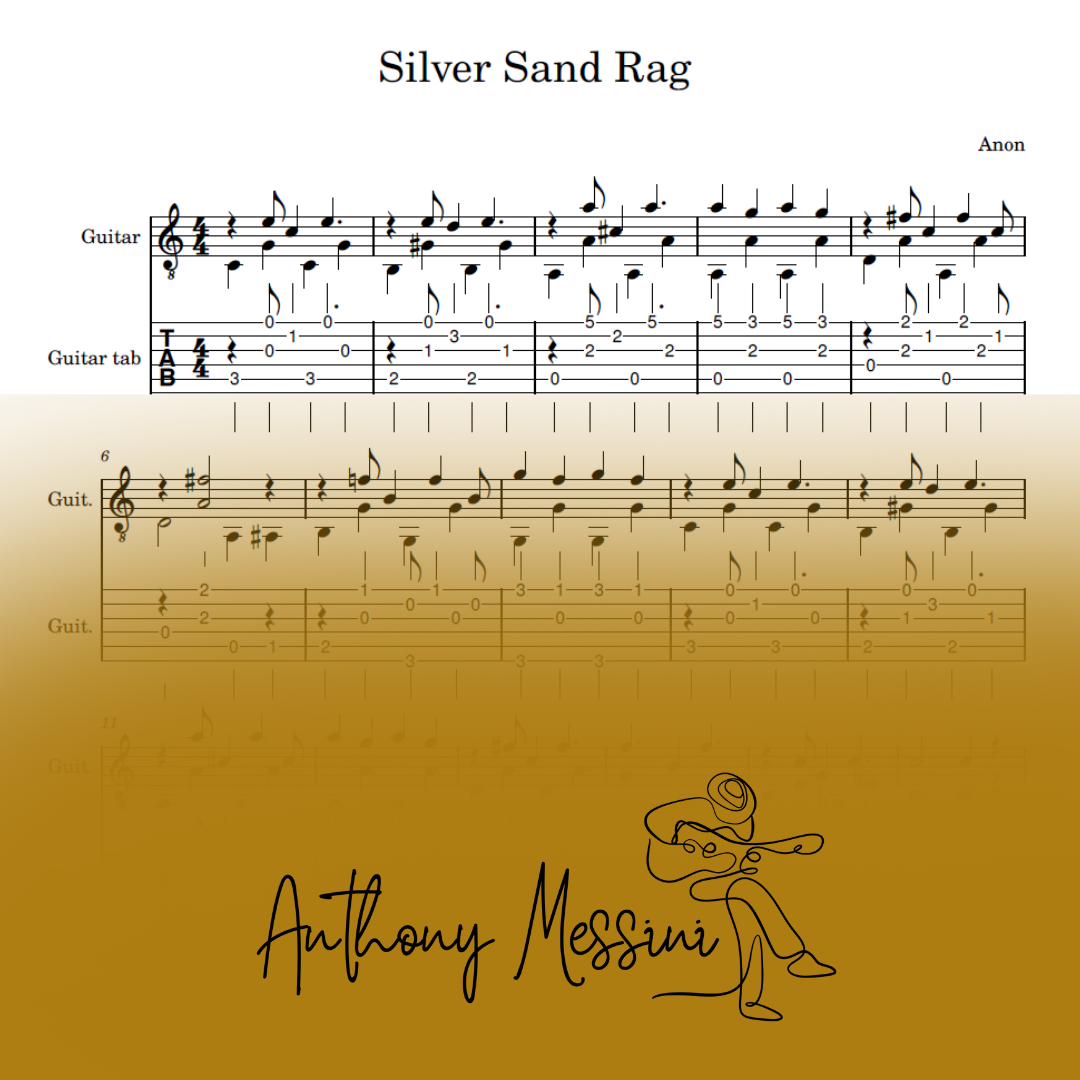 Silver Sand Rag ~ ANTHONY MESSINI