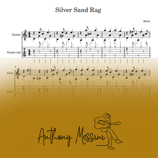 Silver Sand Rag ~ ANTHONY MESSINI