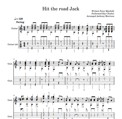 Hit The Road Jack ~ RAY CHARLES
