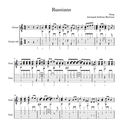 Russians ~ STING